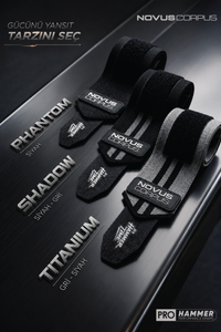 Novus Corpus Hammer diz sargılarının Phantom, Shadow ve Titanium renkleri